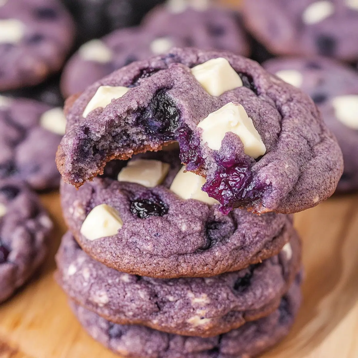 Irresistibly Soft Blueberry Cookies with a Vegan Twist