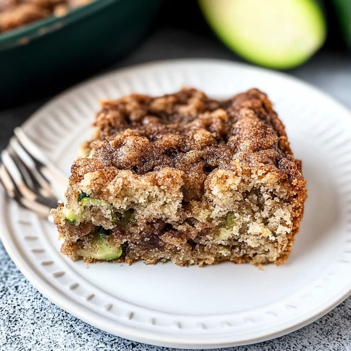 Delicious Cinnamon Zucchini Coffee Cake for Cozy Mornings