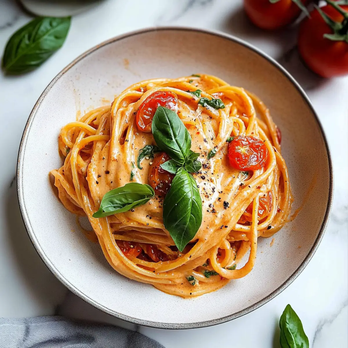 Creamy Tomato Pasta: Your 25-Minute Comfort Dinner Delight