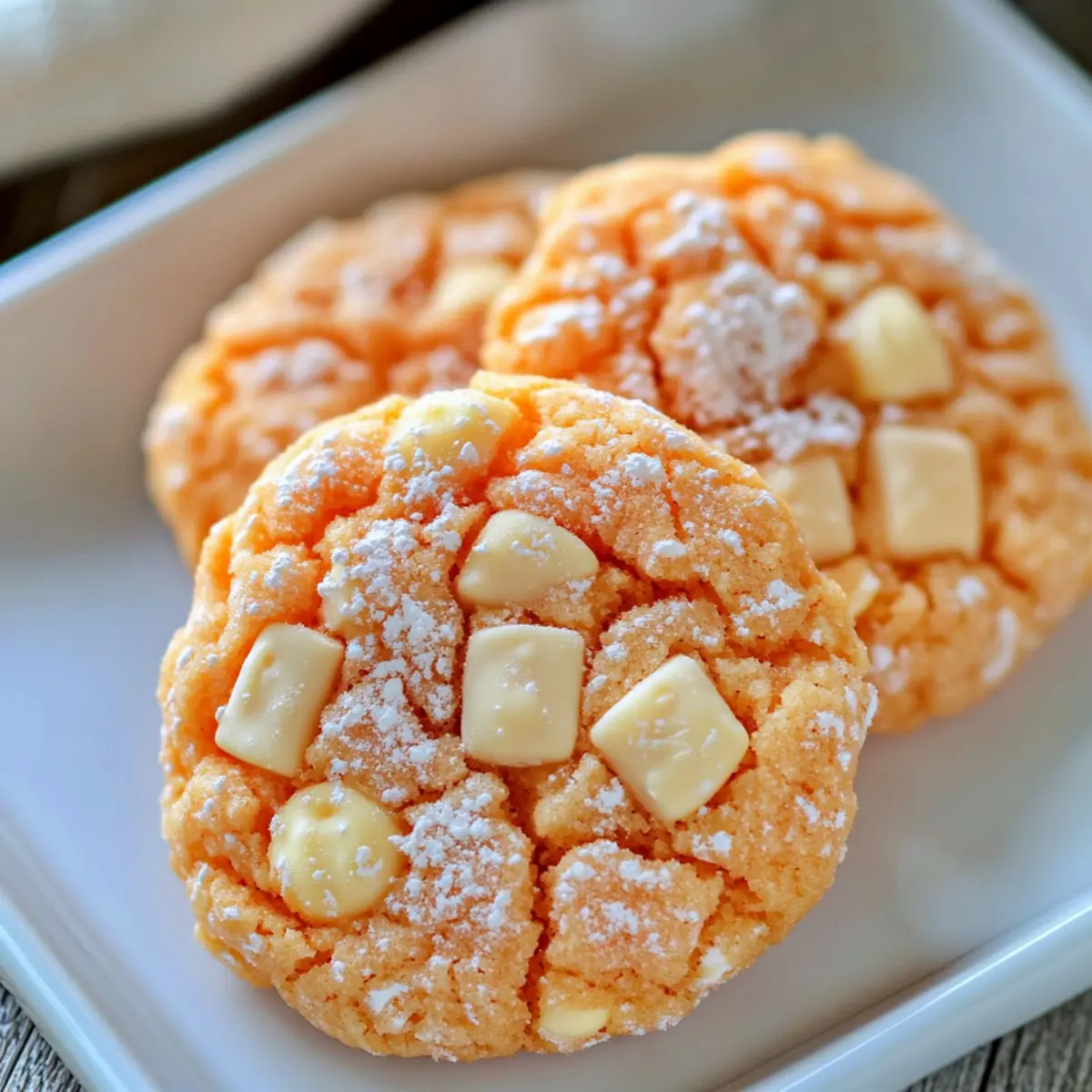 Delightful Orange Creamsicle Cookies Perfect for Summer Treats