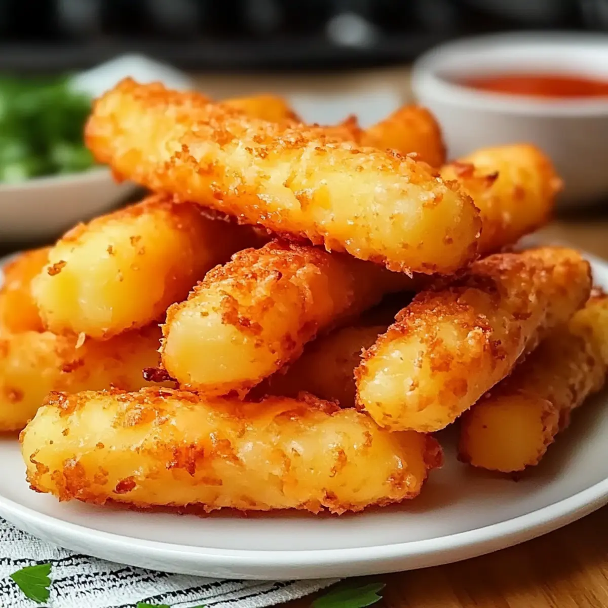 Savory Potato Cheese Sticks: Crispy, Cheesy Perfection