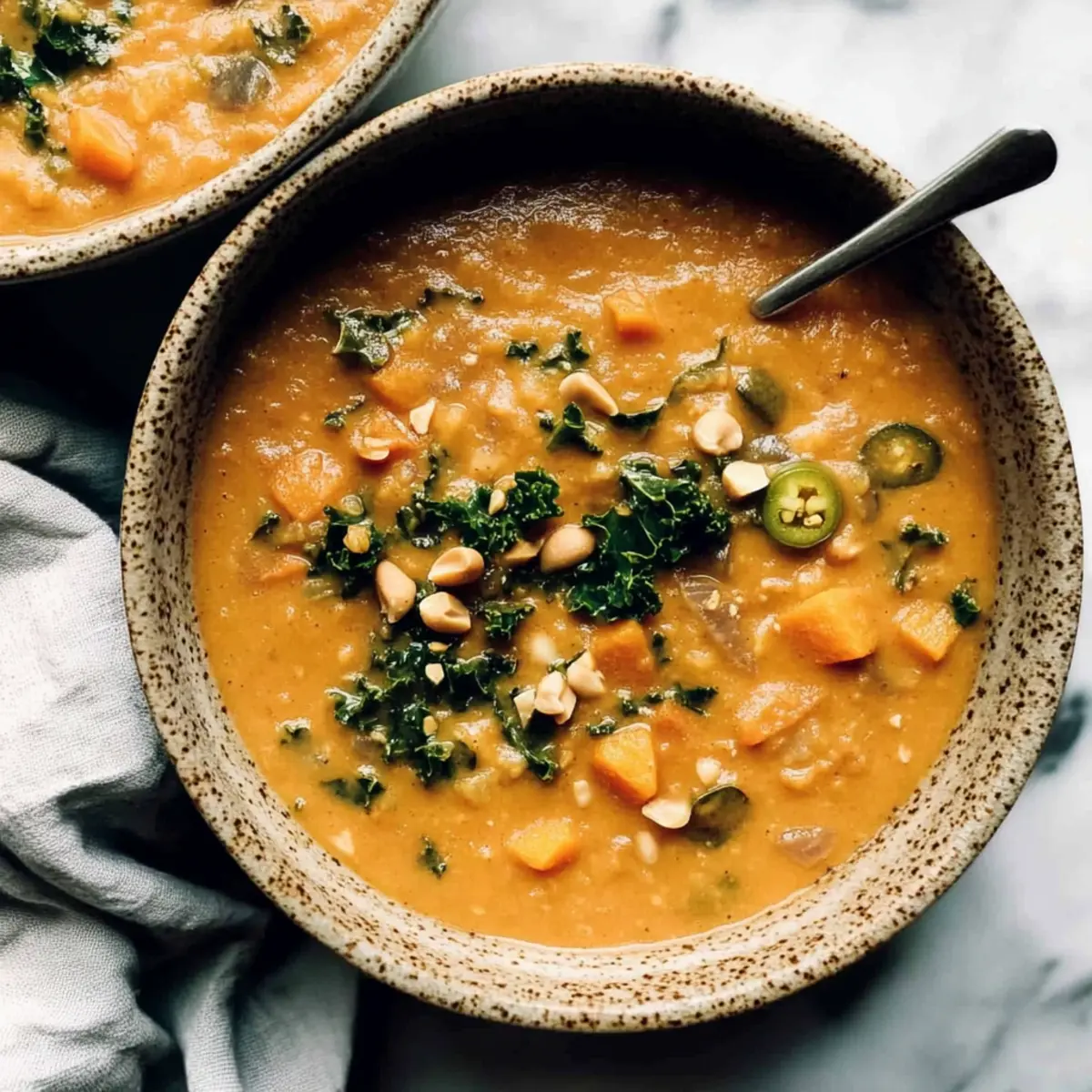 Peanut Sweet Potato Soup: A Creamy Vegan Delight