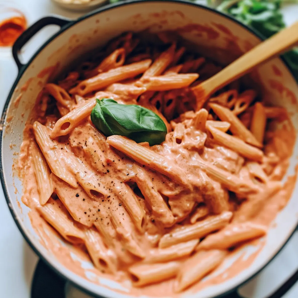 Creamy Vegan Pink Pasta Ready in 30 Minutes