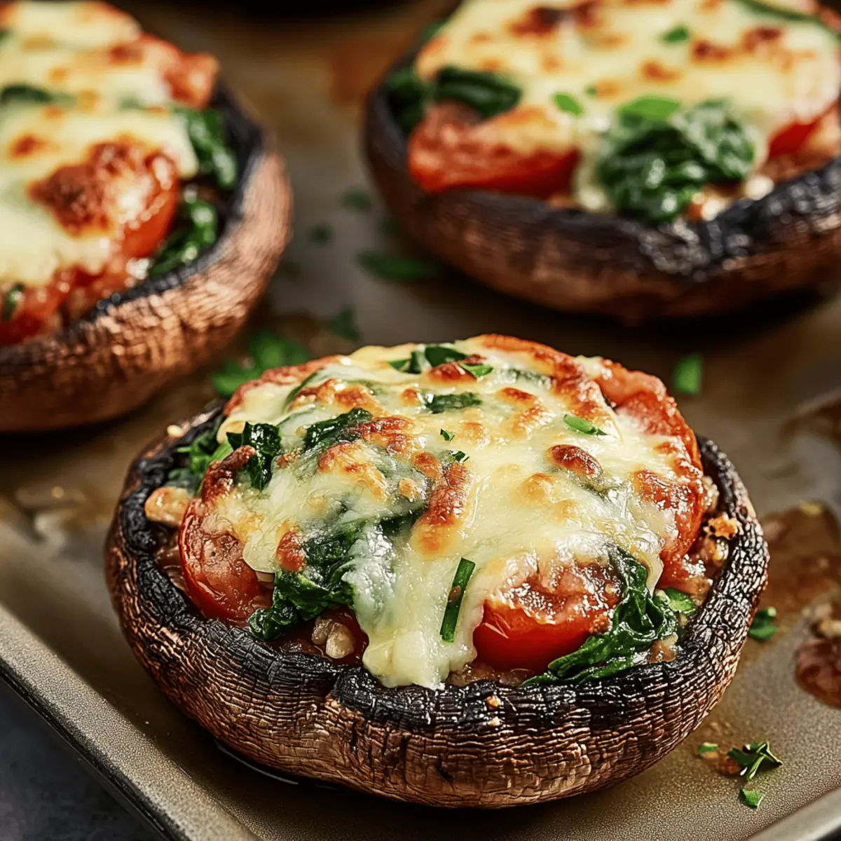 Savory Stuffed Portobello Mushrooms Bursting with Flavor