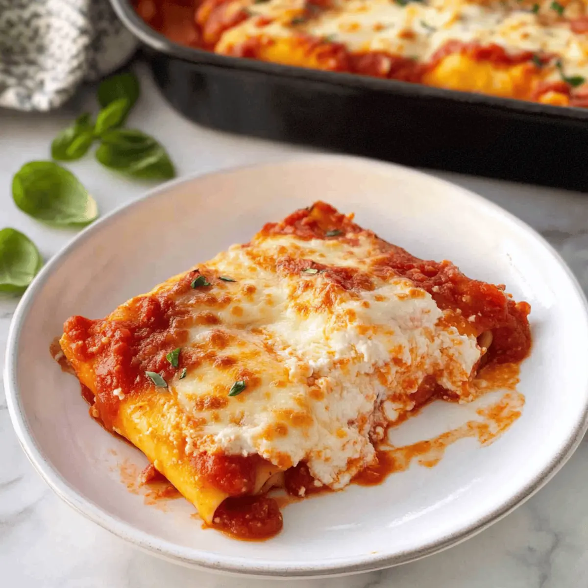 Irresistible Cheesy Manicotti for Cozy Family Meals