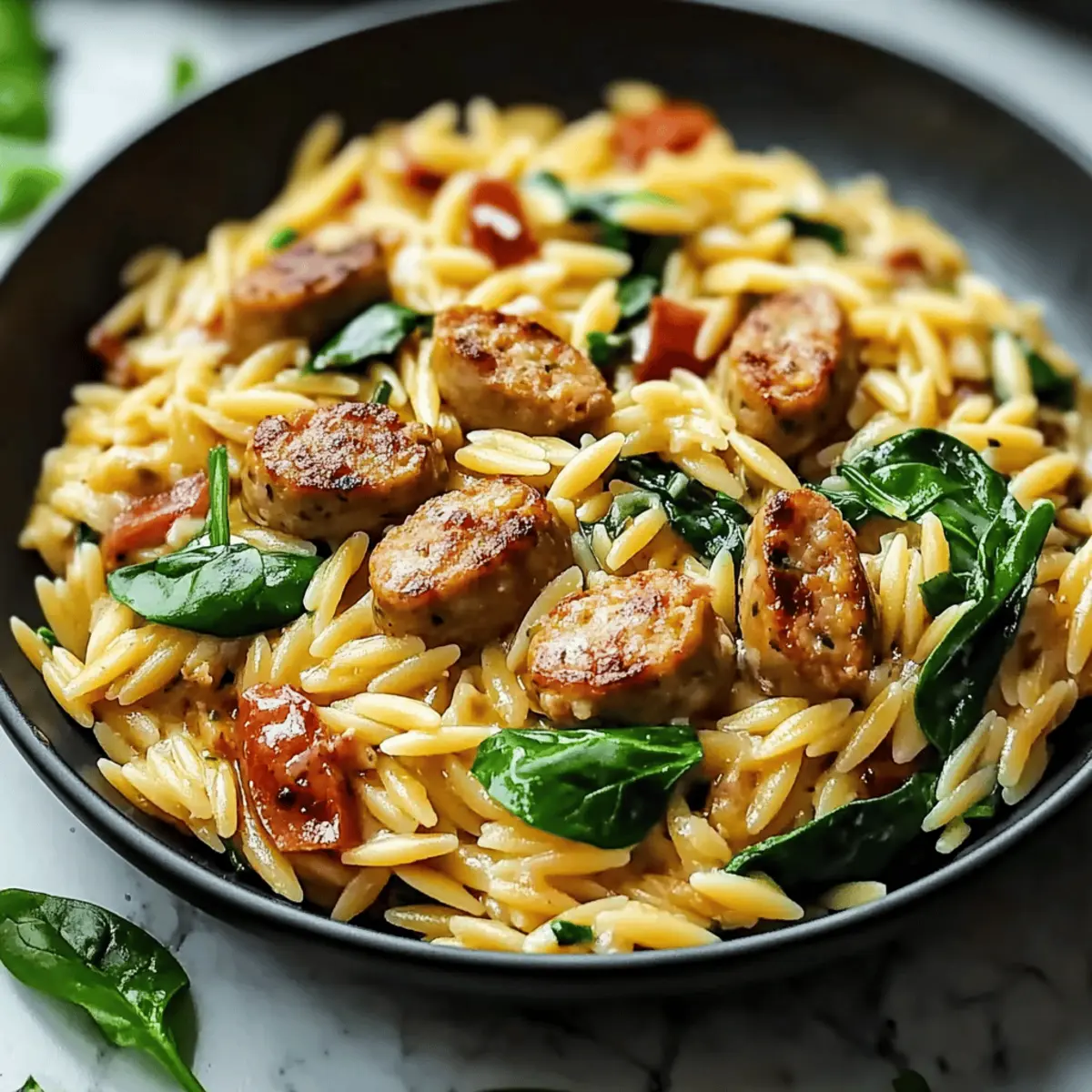 Savory Chicken Sausage Orzo: Your New Favorite One-Pot Meal