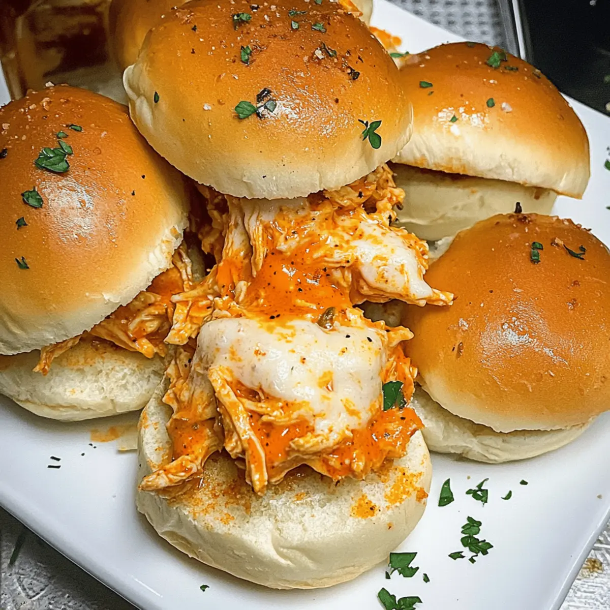 Deliciously Spicy Buffalo Chicken Sliders for Game Day Bliss