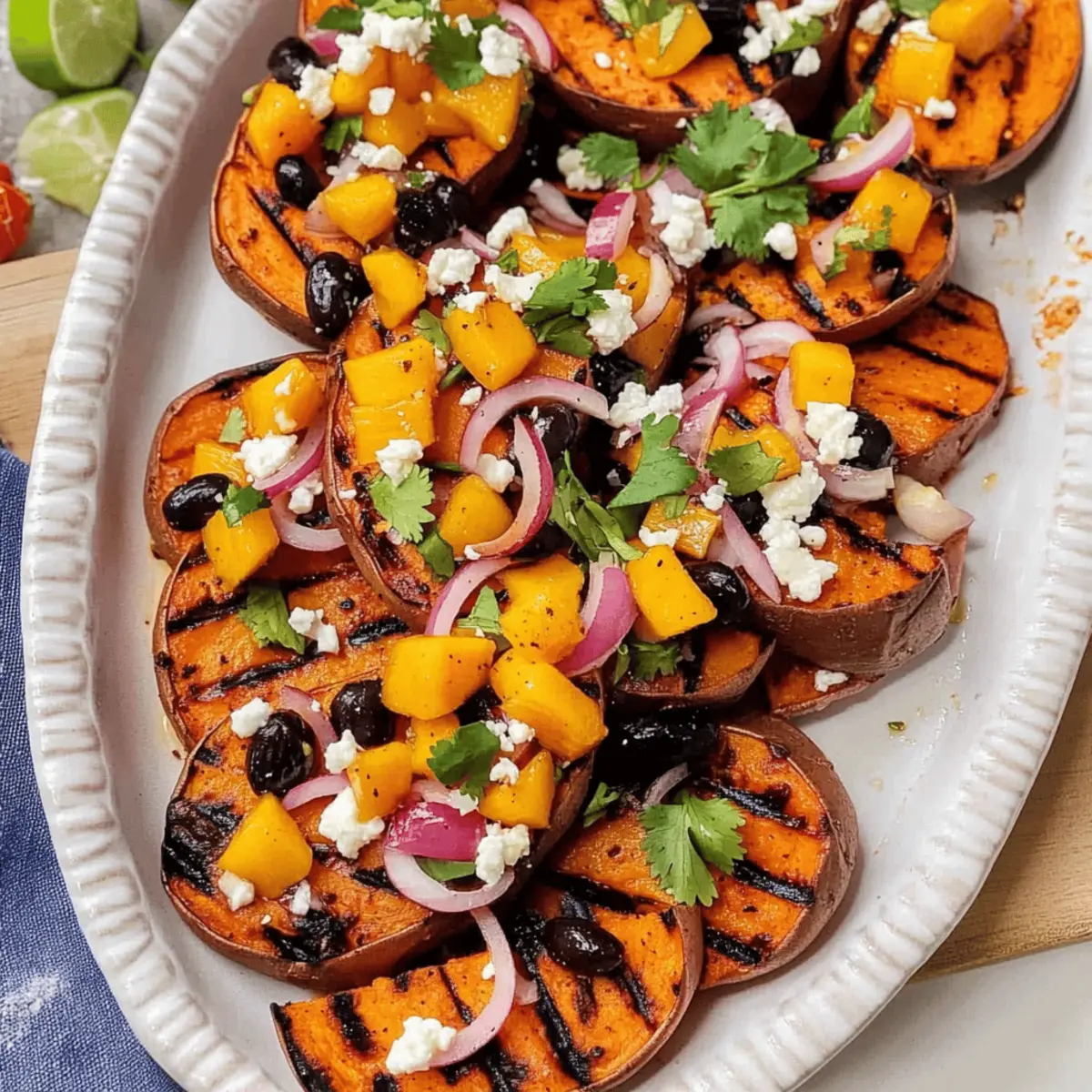 Smoky Sweet Potatoes with Black Beans & Corn for Summer Bliss