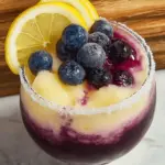 Blueberry Lemon Drop Slushies