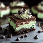 Mint Chocolate Cheesecake Lasagna