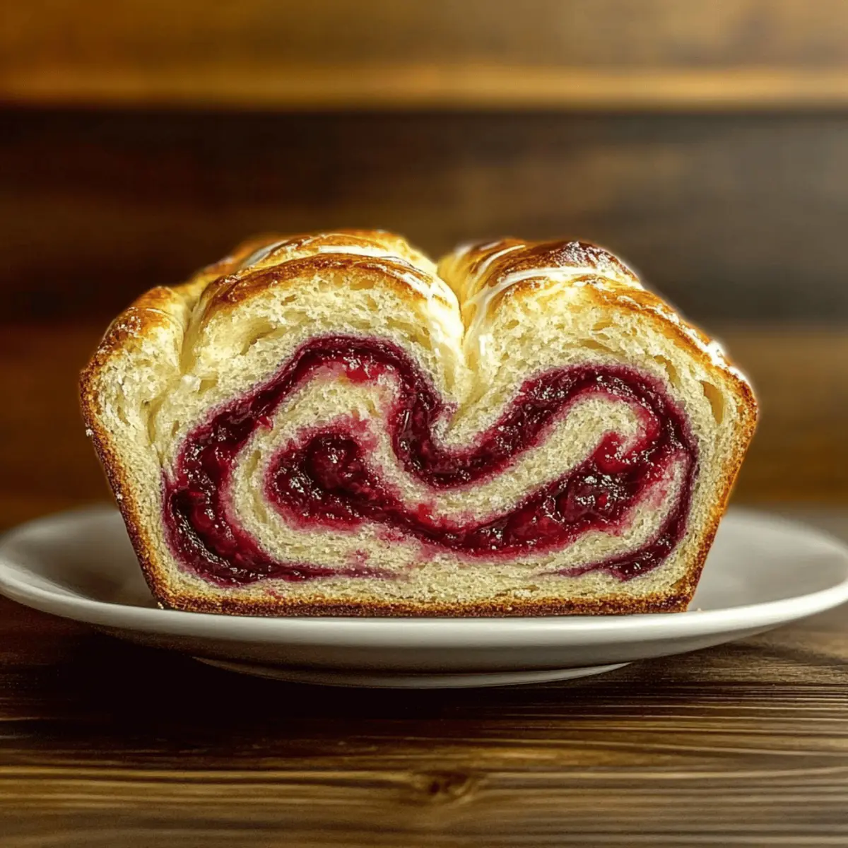 Raspberry Swirl Brioche Loaf: The Perfect Holiday Treat