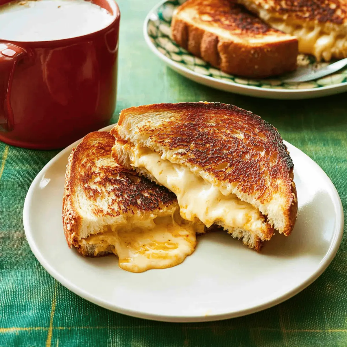 Irresistibly Cheesy Grilled Cheese Sandwich in Minutes