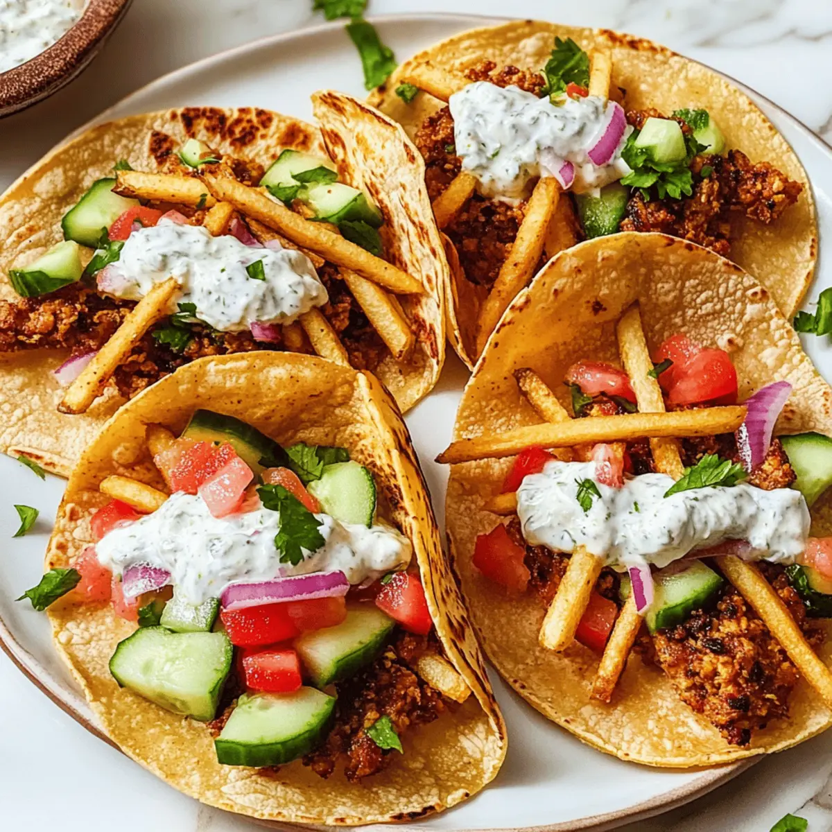 Savory Gyros Smash Tacos: Your New Quick Dinner Fix
