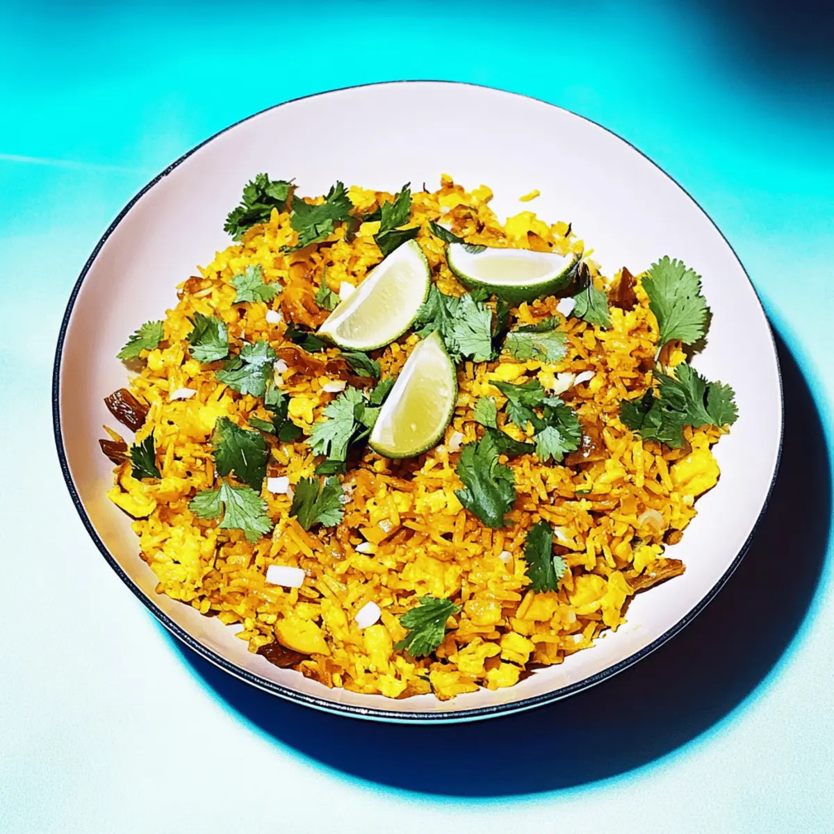 Coconut and Turmeric Fried Rice for a Colorful Feast