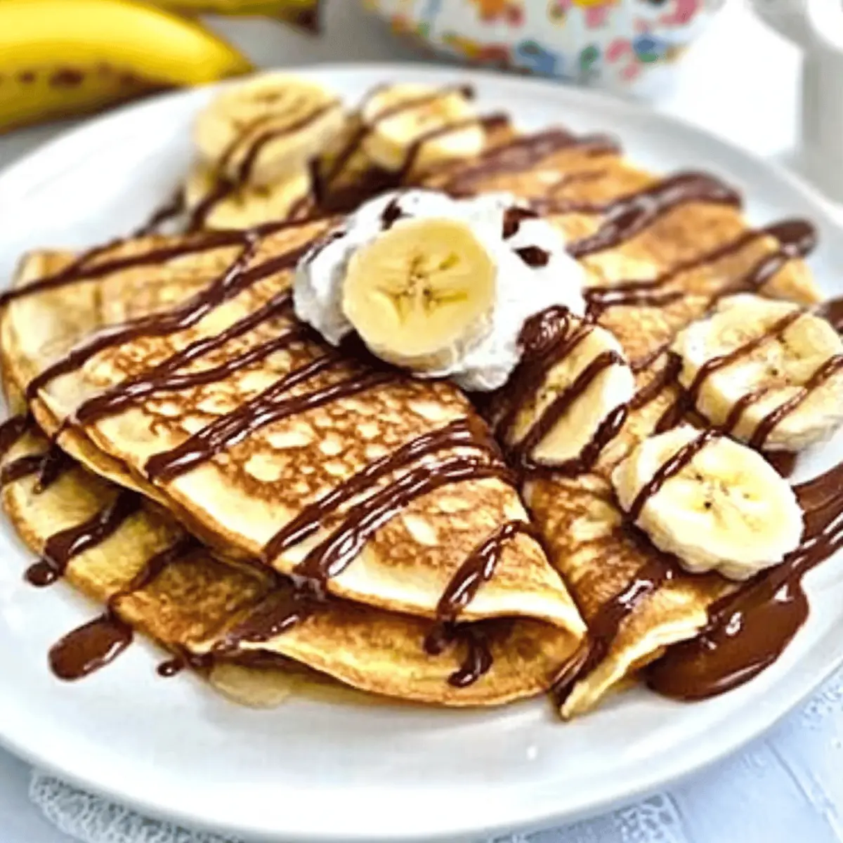 Irresistible Banana Crepes for a Cozy Breakfast Delight