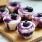 Blueberry Swirl Yogurt Bites