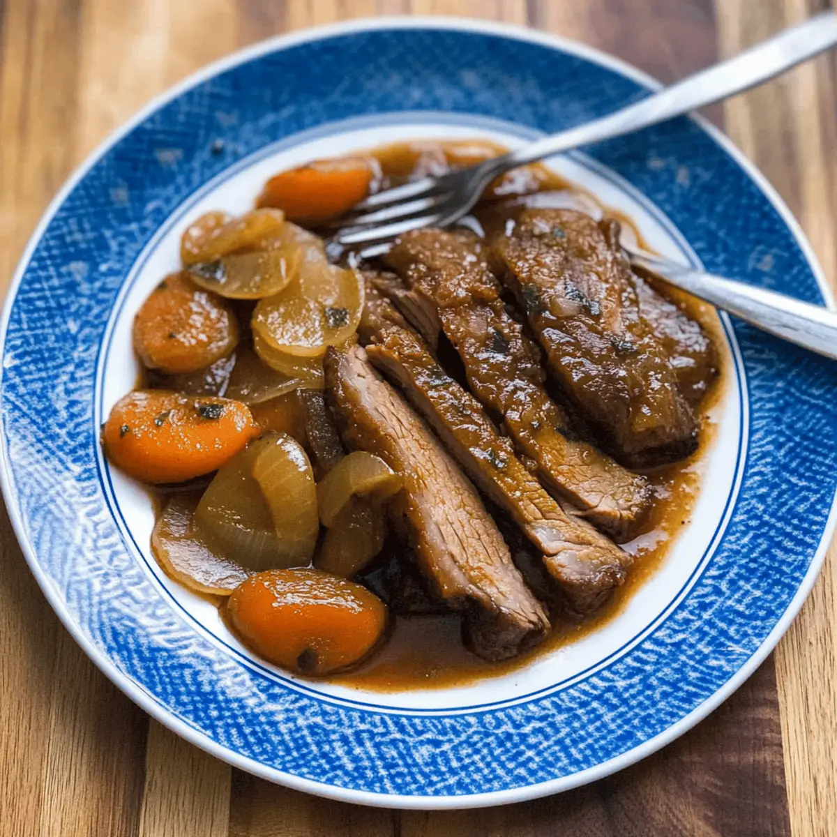 Melt-In-Your-Mouth Nach Waxman’s Beef Brisket Magic