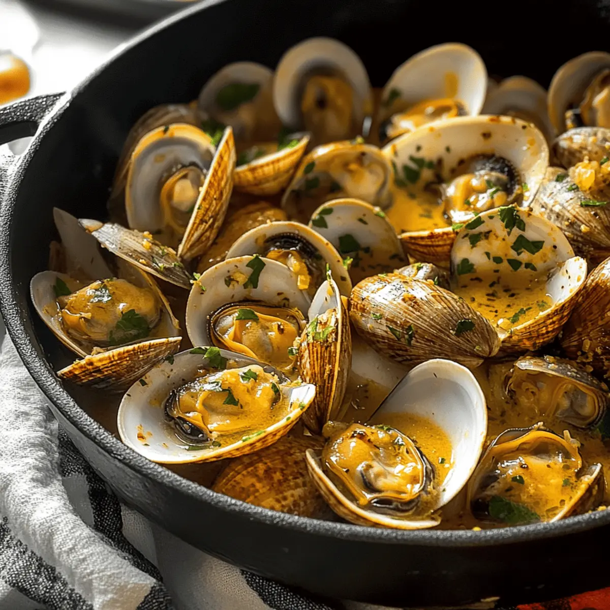 Irresistible Spicy Garlic Butter Clams Ready in 15 Minutes