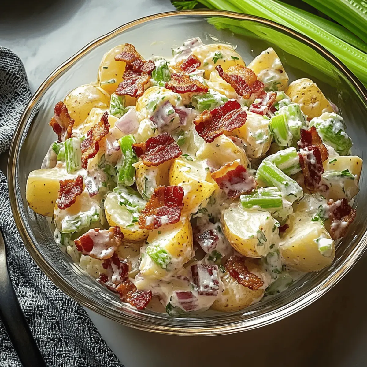 Creamy Steakhouse Potato Salad for the Ultimate BBQ Side