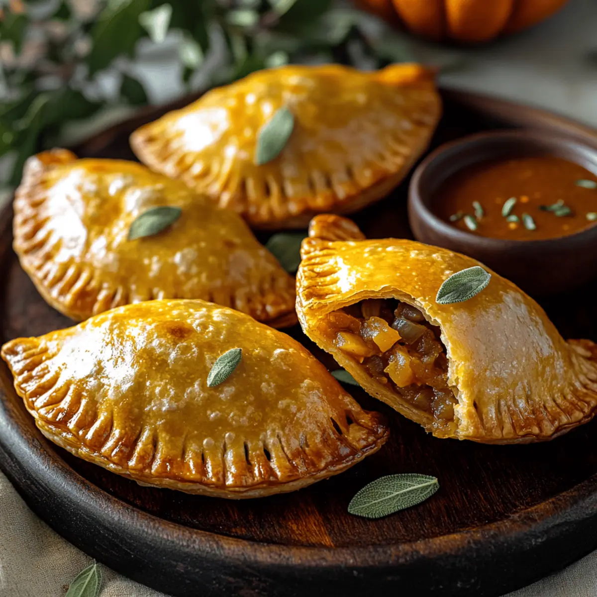 Savory Pumpkin Sage Empanadas for Cozy Autumn Snacking