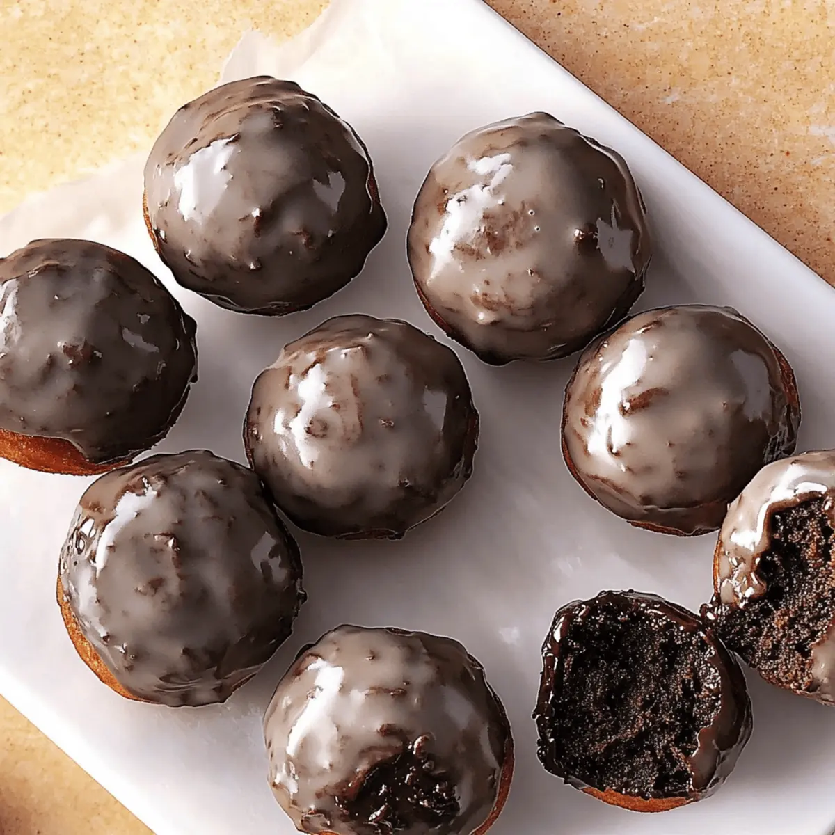 Decadent Copycat Dunkin’ Chocolate Munchkins You Can Make at Home