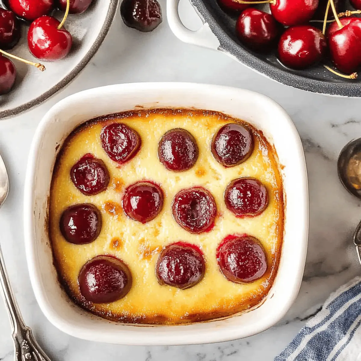 Irresistible Cherry Clafoutis for the Perfect Summer Treat