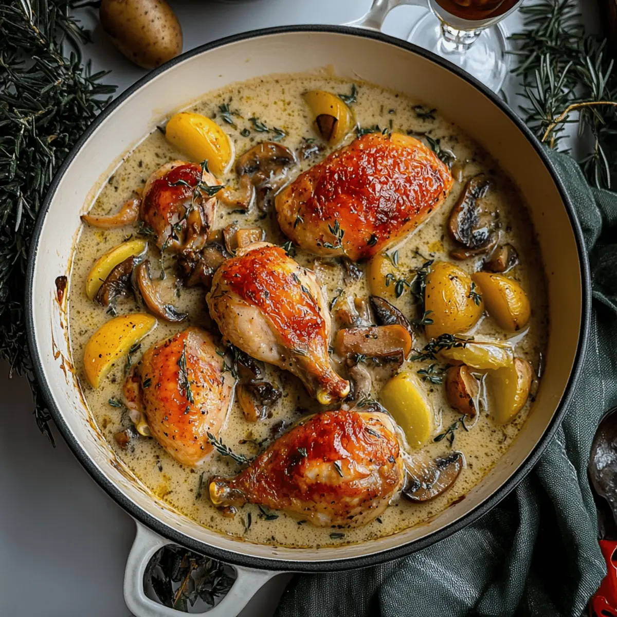 Herb Roasted Chicken: Comfort Food for Cozy Nights at Home