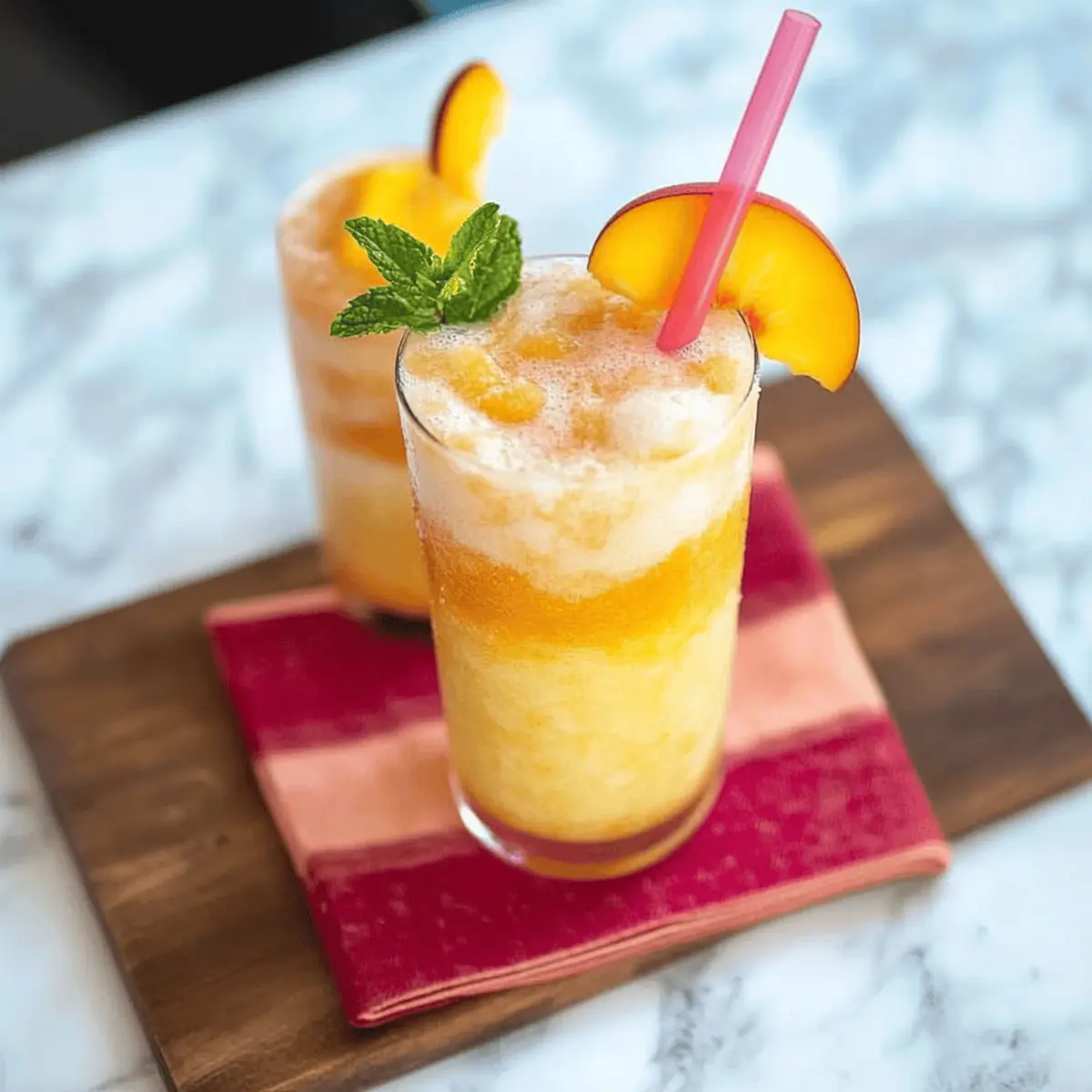 Refreshing Peach Slushie: Your New Favorite Summer Sip