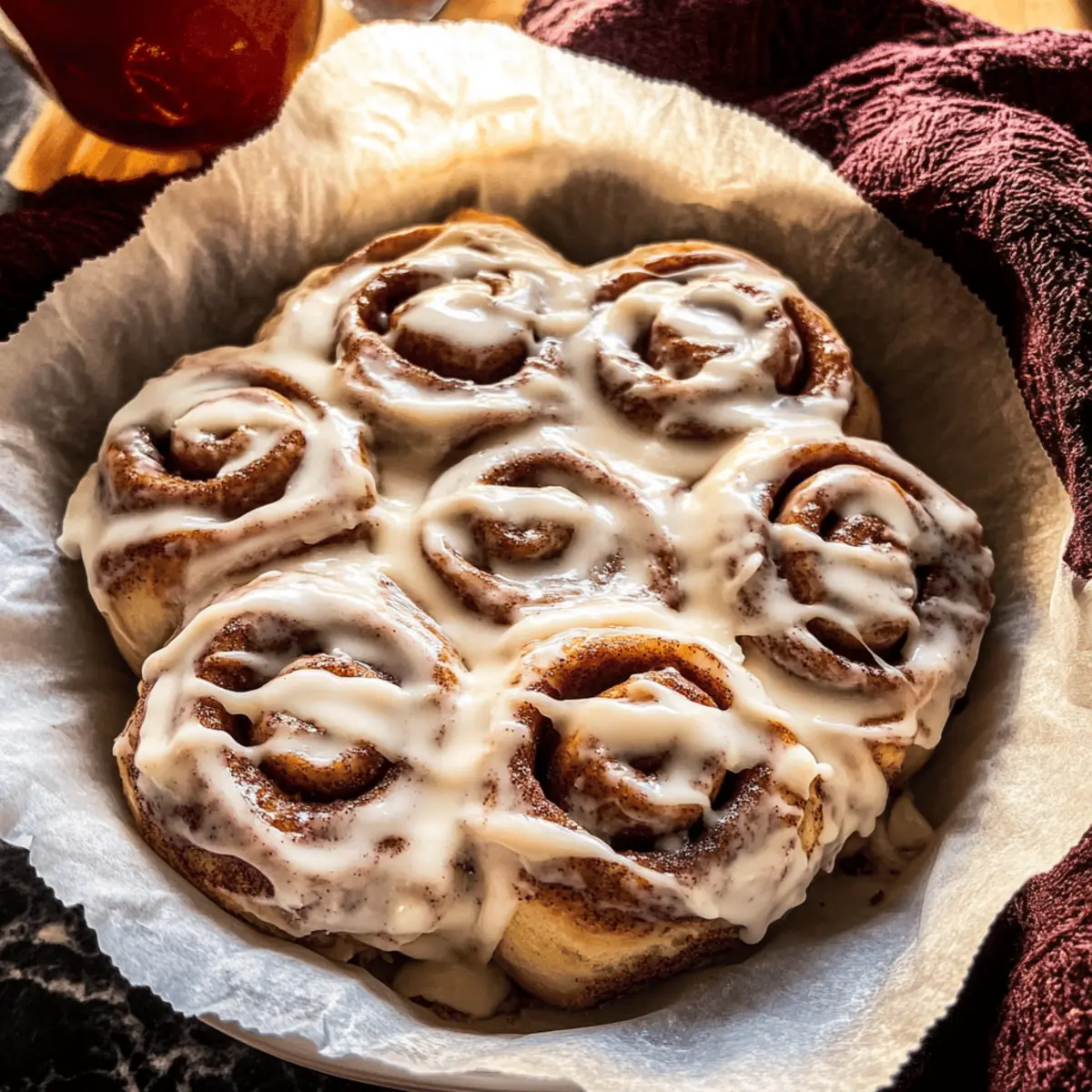 Big Fluffy Overnight Cinnamon Rolls that Melt in Your Mouth