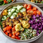 Cauliflower Shawarma Bowls