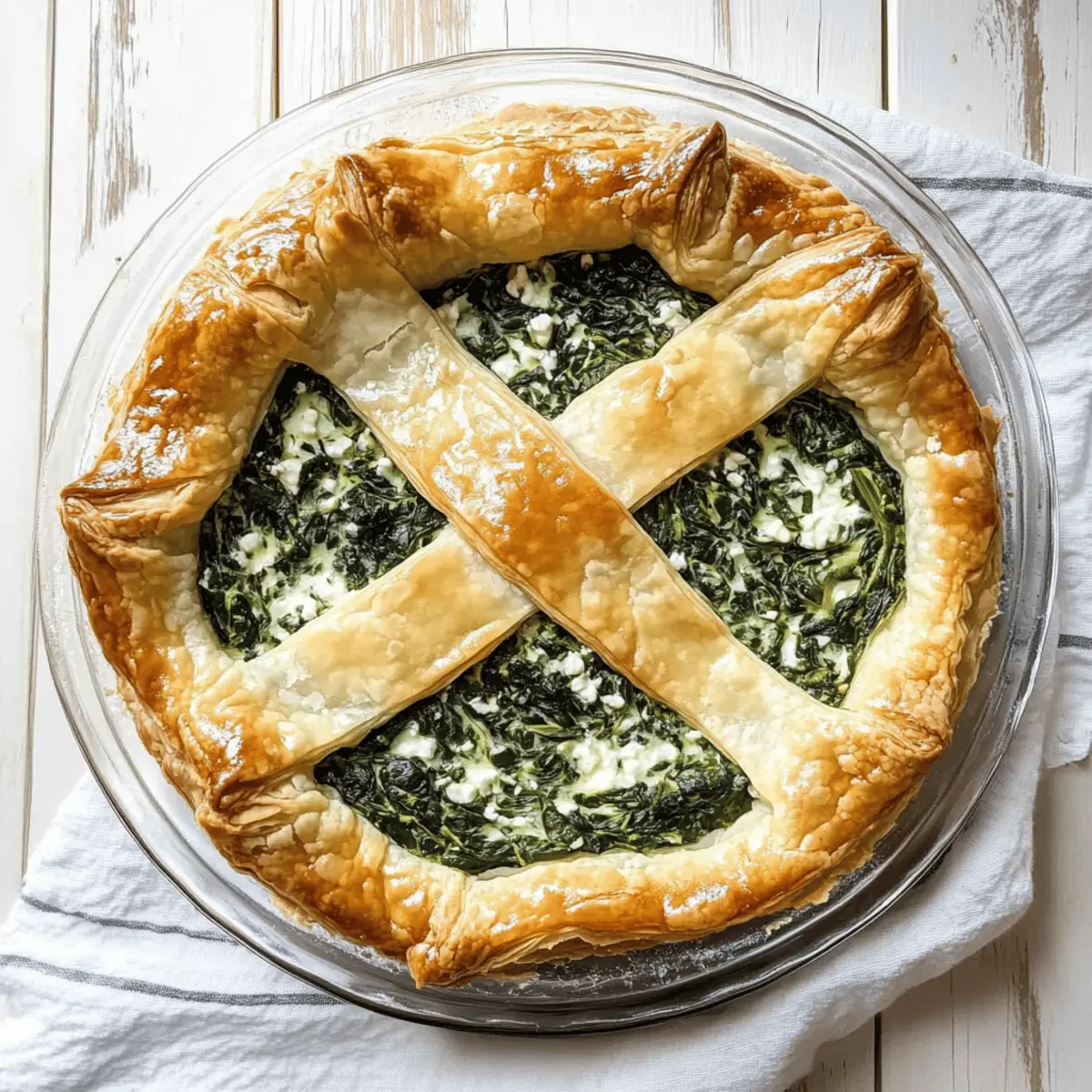 Savory Spinach Pie: Easy Puff Pastry Delight for All