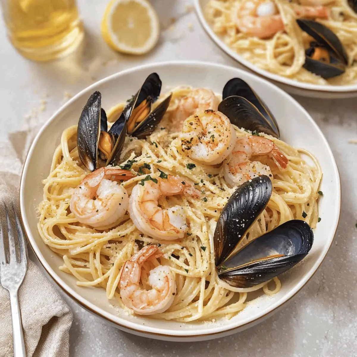Indulge in Easy Creamy Seafood Pasta Ready in 30 Minutes