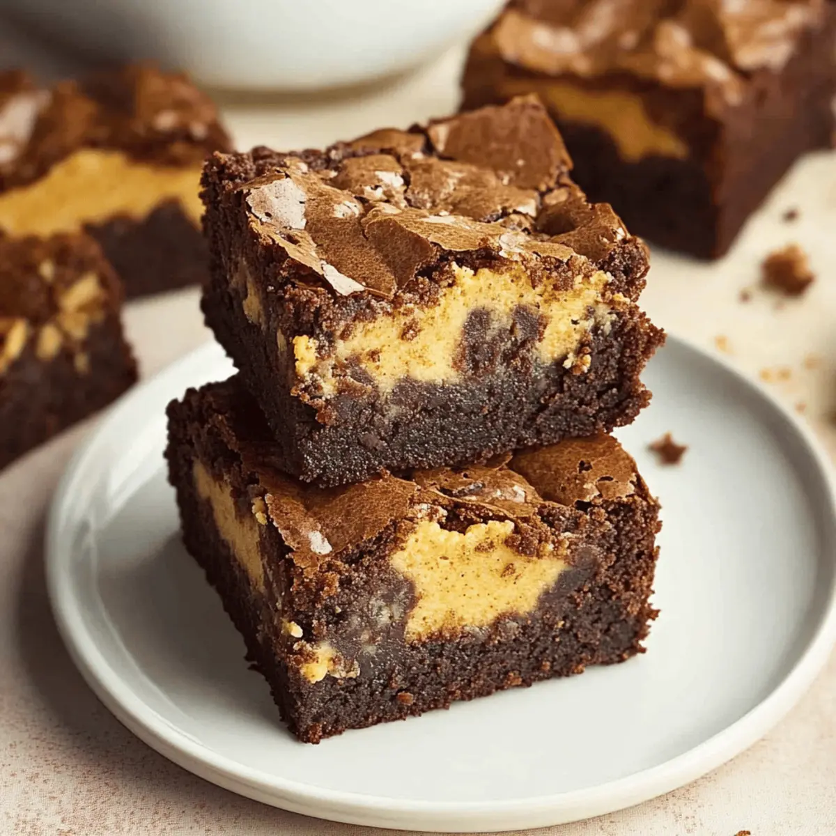 Deliciously Moist Pumpkin Brownies You Can't Resist
