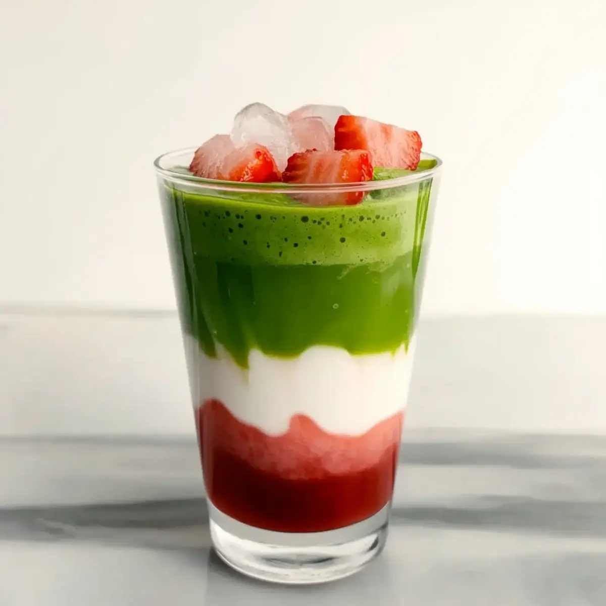 Delicious Strawberry Matcha Latte for an Energizing Boost