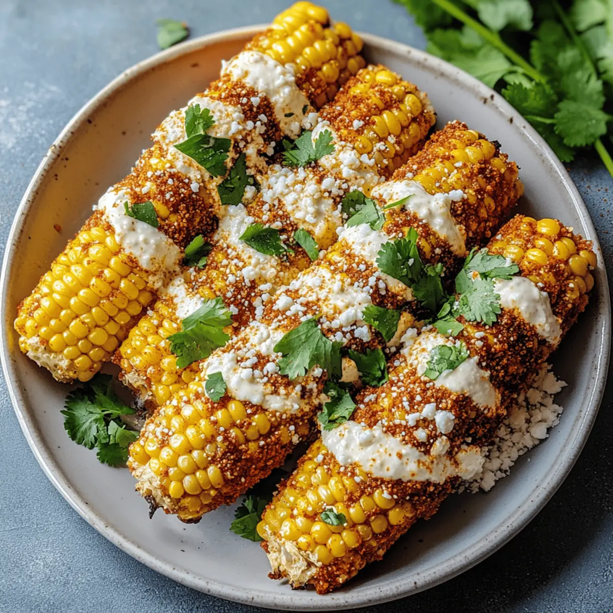 Crispy Air Fryer Corn Ribs with Elotes Twist You’ll Love