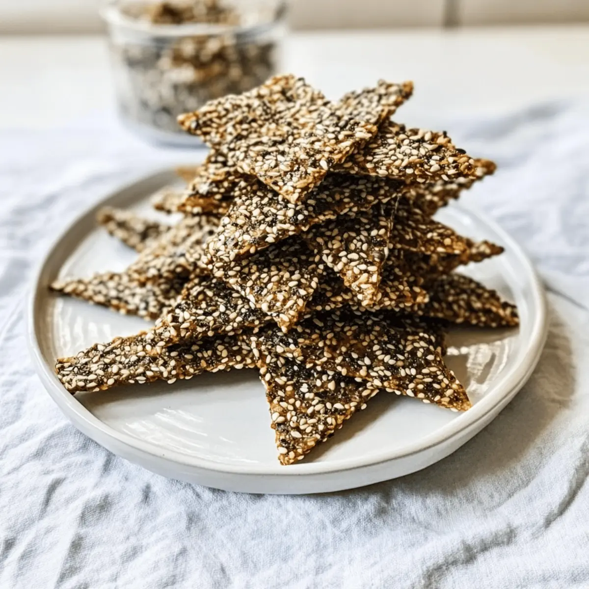 Crispy Seed Crackers: Your New Favorite Guilt-Free Snack
