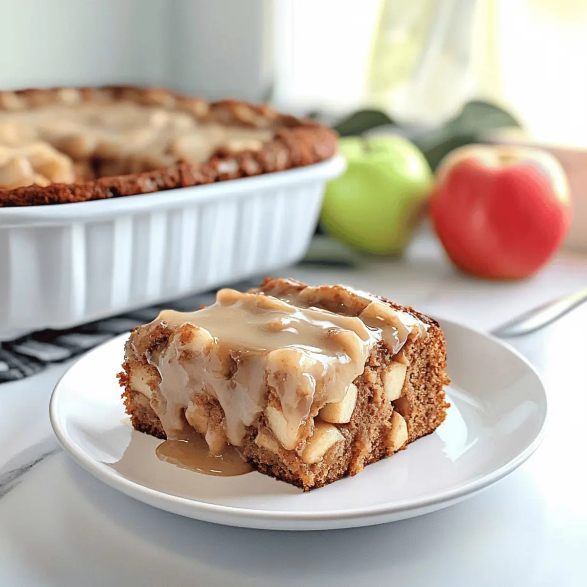 Moist Apple Dapple Cake for Cozy Fall Gatherings