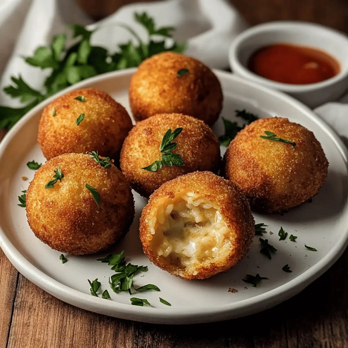 Baked Arancini: Irresistibly Healthy Italian Comfort Bites