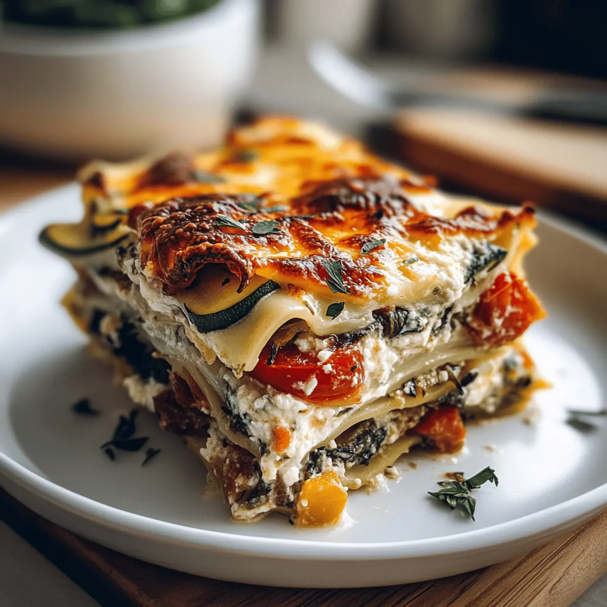 Loaded Veggie White Lasagna for a Creamy Comfort Twist