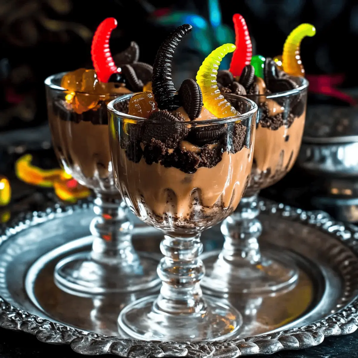 Delicious Boozy Dirt Cake with Whiskey Caramel Sauce Recipe