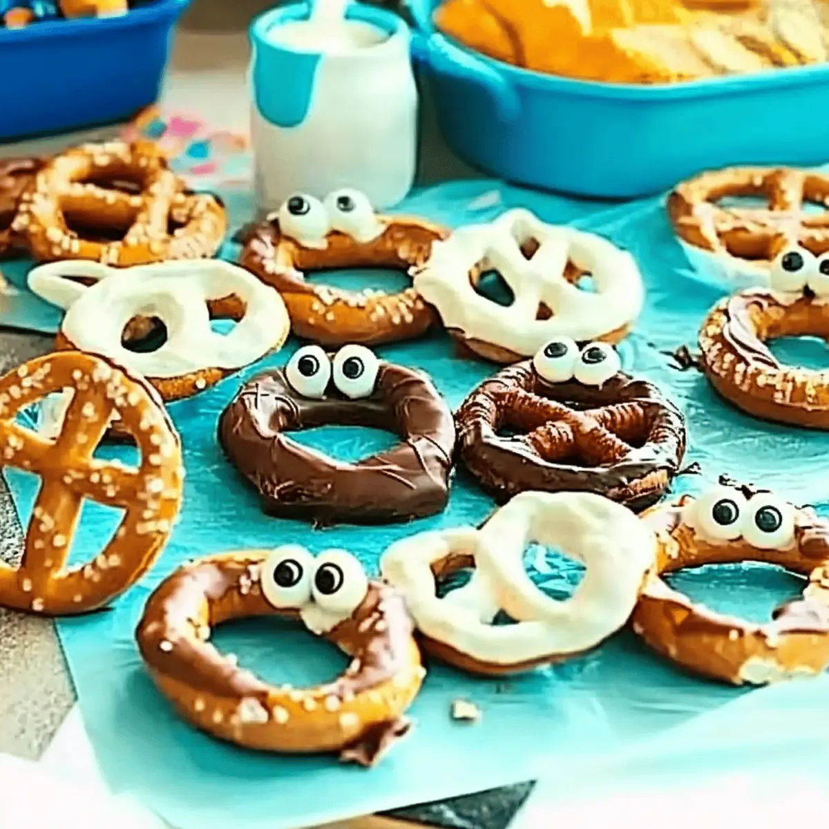 Irresistible Chocolate-Covered Halloween Pretzels to Savor