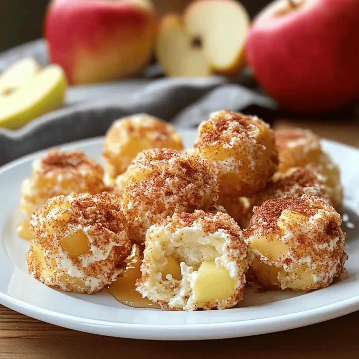 Cinnamon Apple Cottage Cheese Bites: The Perfect Snack Blitz