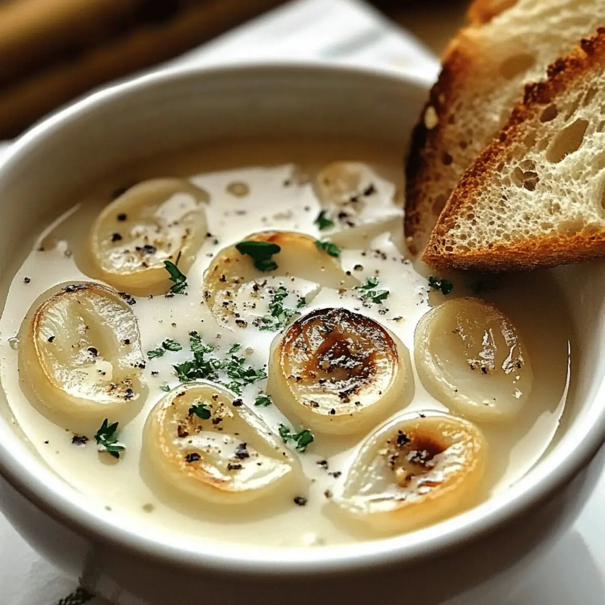 Hearty Country French Garlic Soup for Cozy Evenings