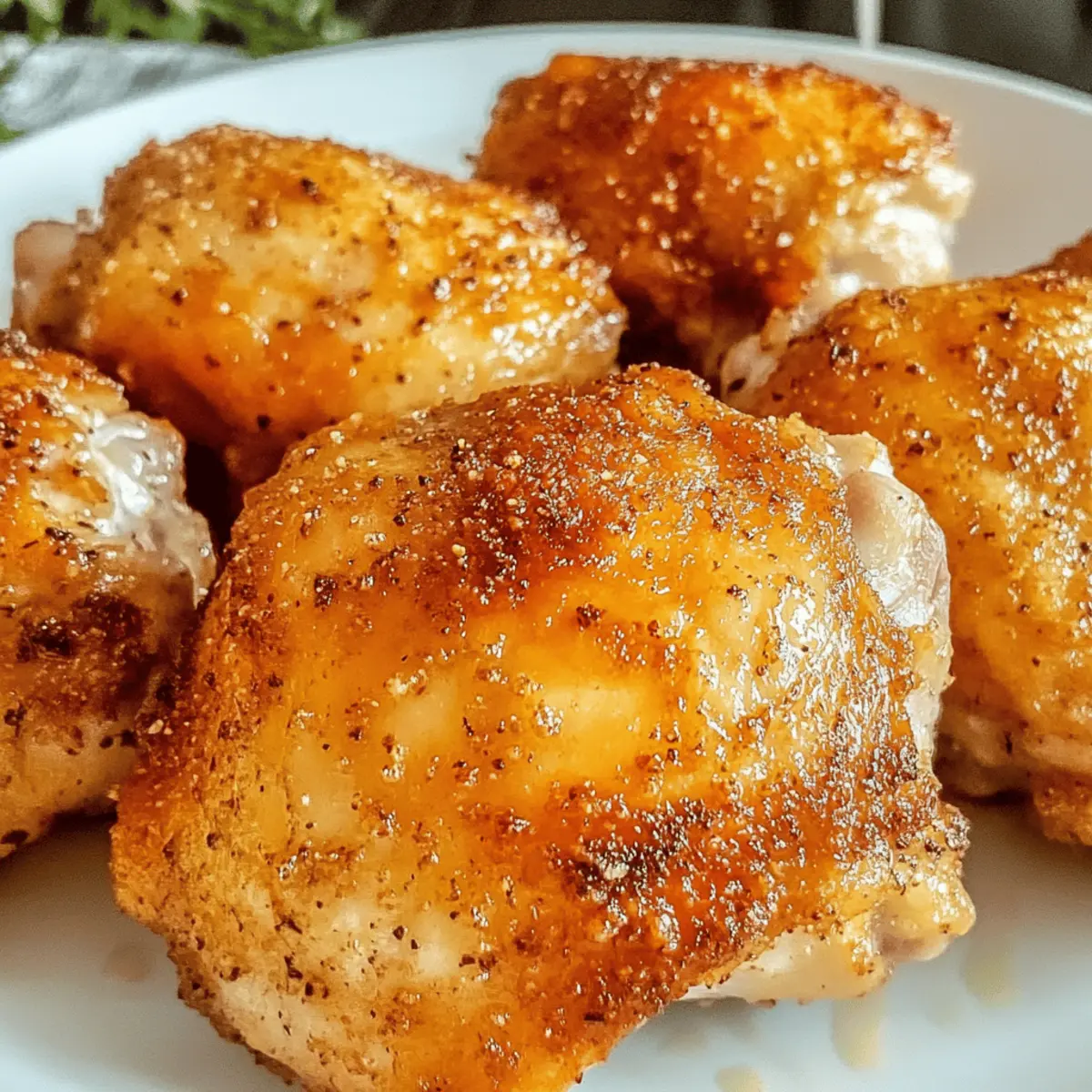 Crispy Southern Baked Chicken Thighs for Your Comfort Food Cravings