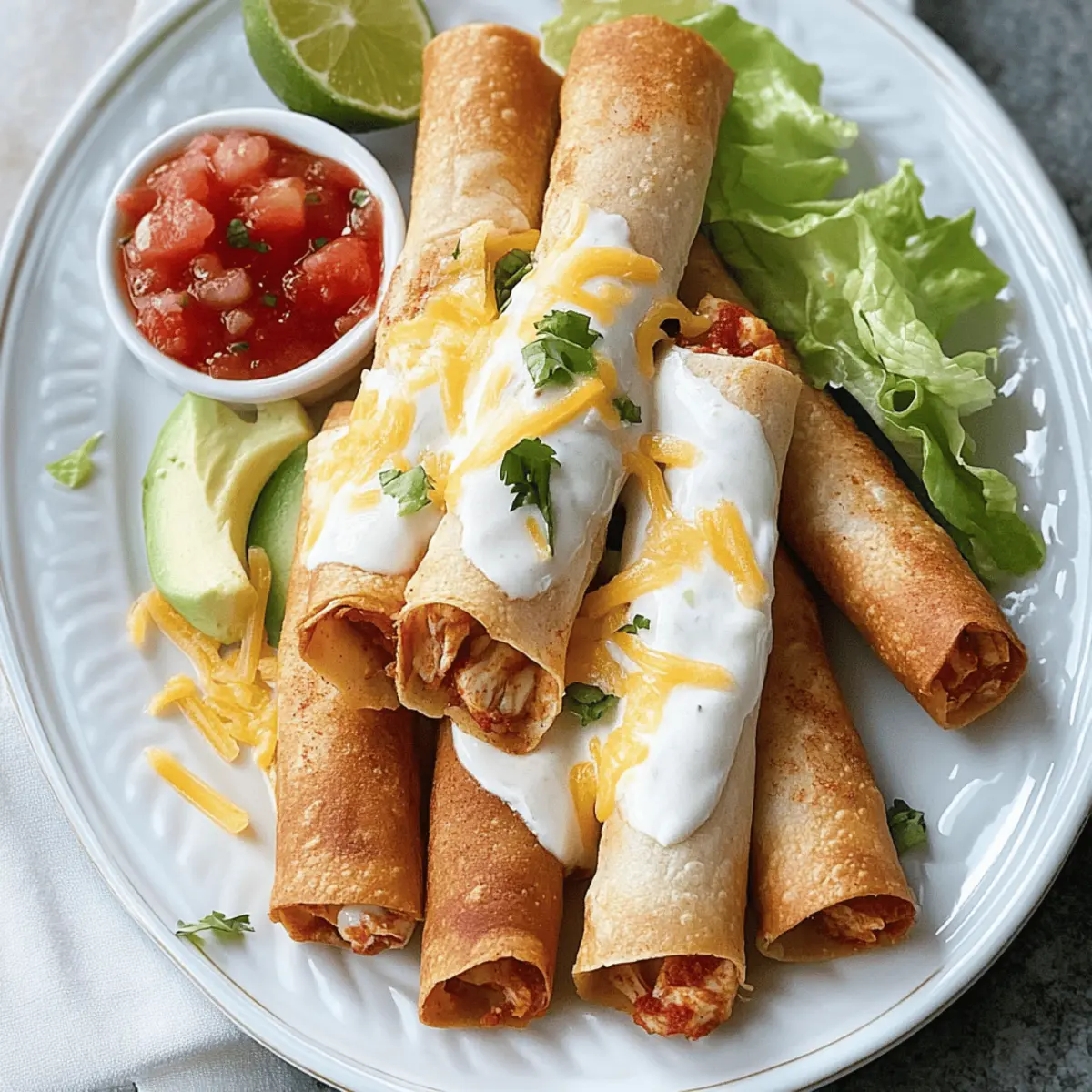 Crunchy Homemade Chicken Taquitos for the Ultimate Snack Attack
