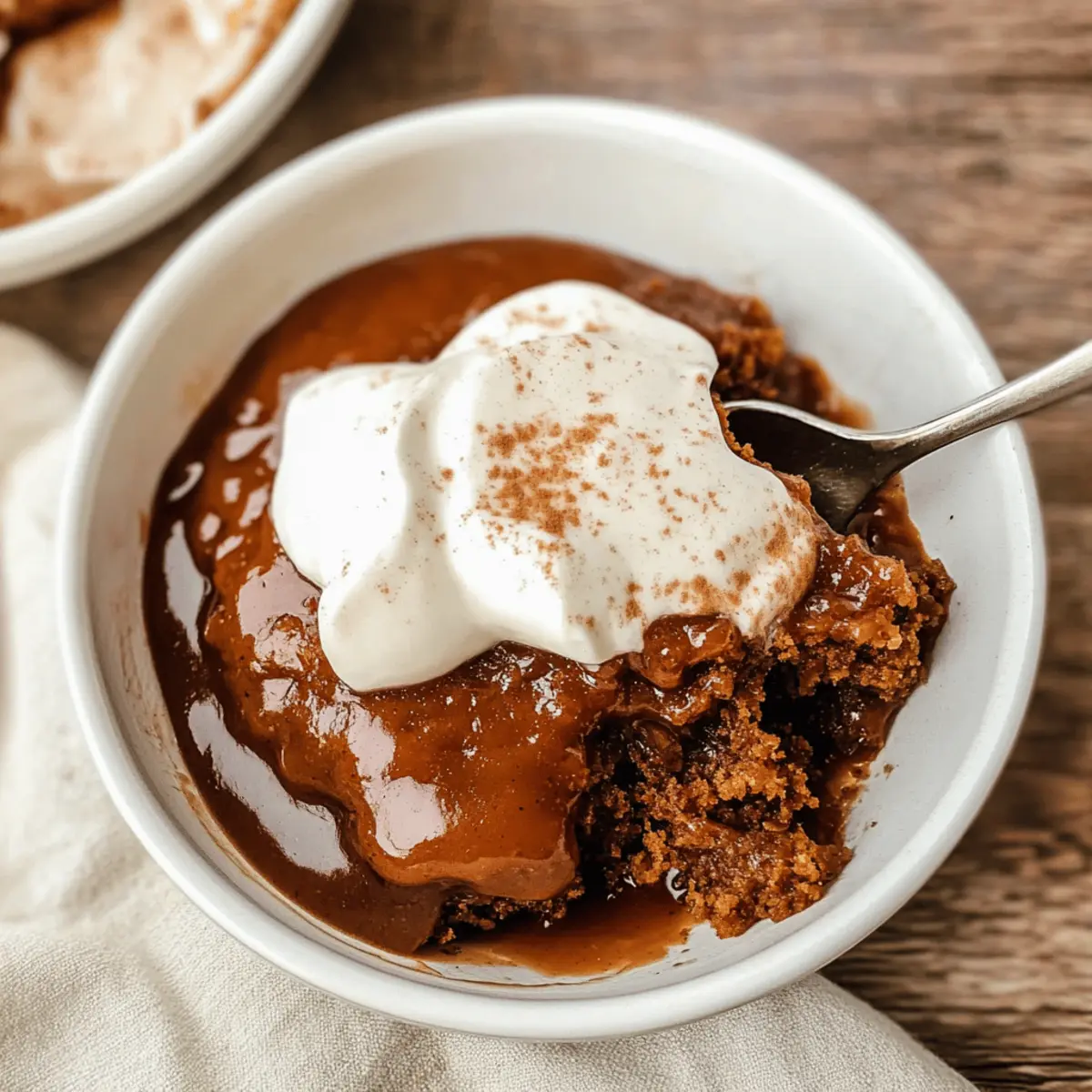 Gingerbread Pudding Cake for Cozy Holiday Indulgence