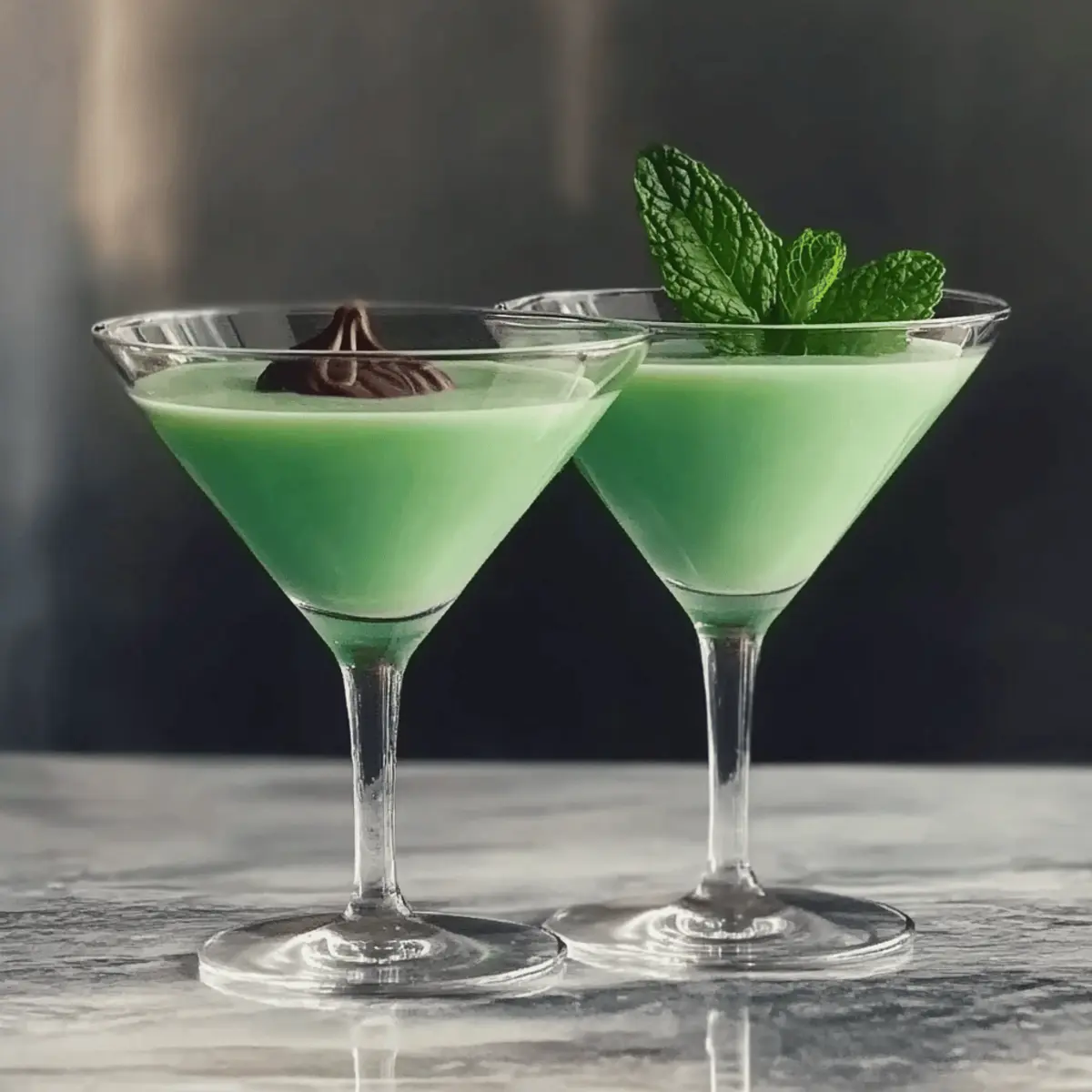 Minty Delight: Easy Grasshopper Cocktail for Halloween Fun