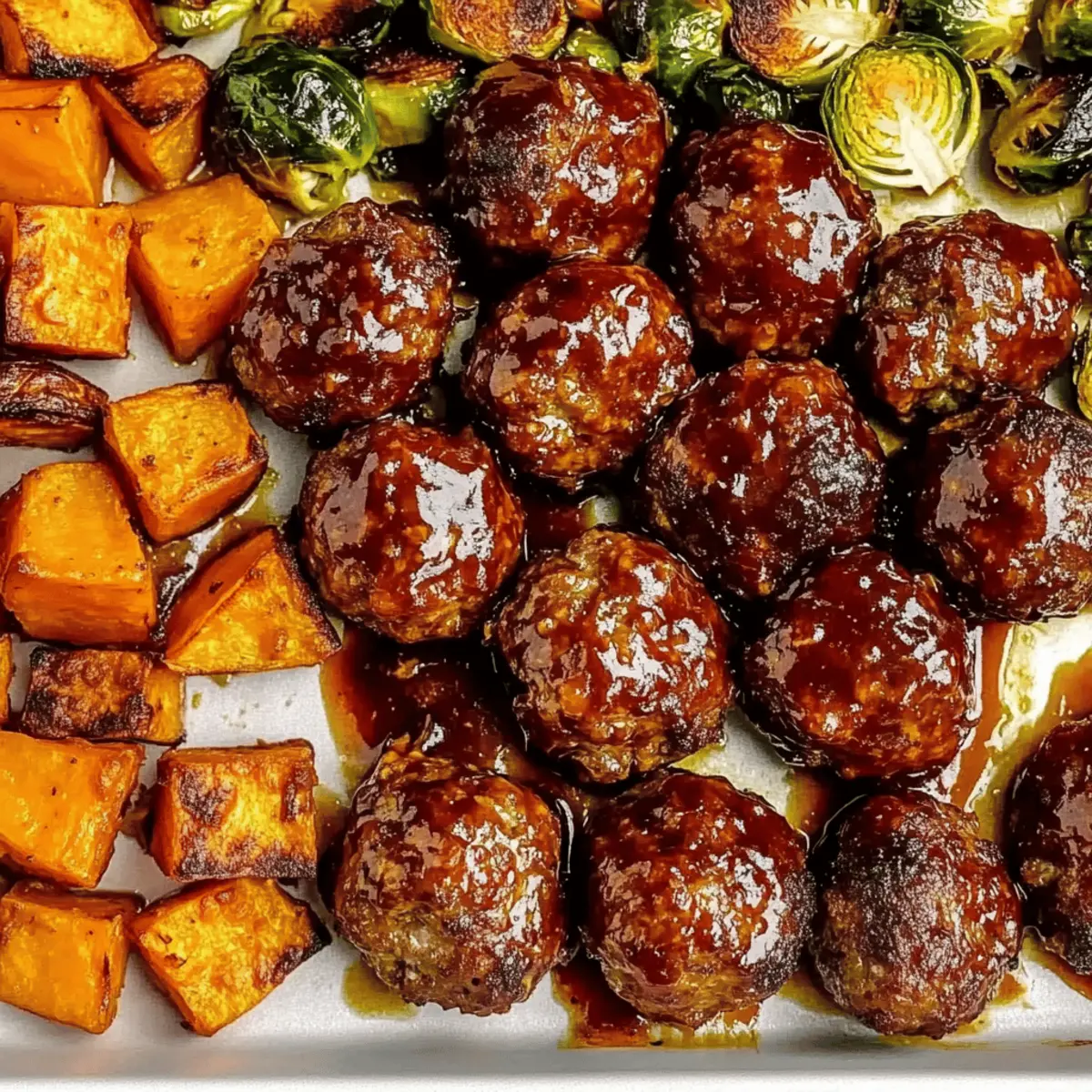 Korean BBQ Meatballs with Roasted Vegetables for Flavor-Packed Nights