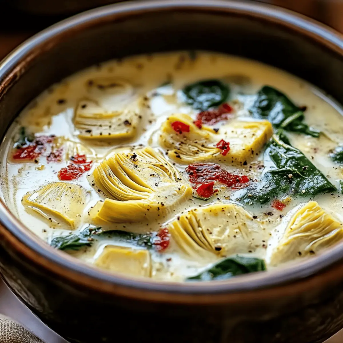 Lemony Tuscan Artichoke Soup for a Cozy Mediterranean Meal