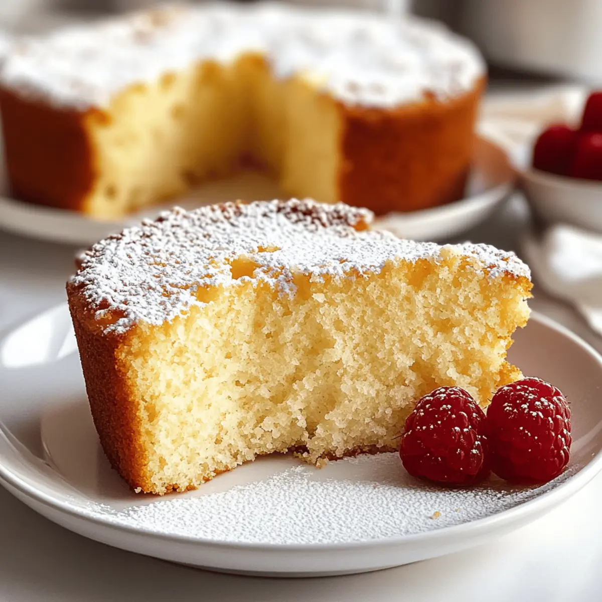 Old-Fashioned Hot Milk Cake: A Nostalgic Slice of Joy